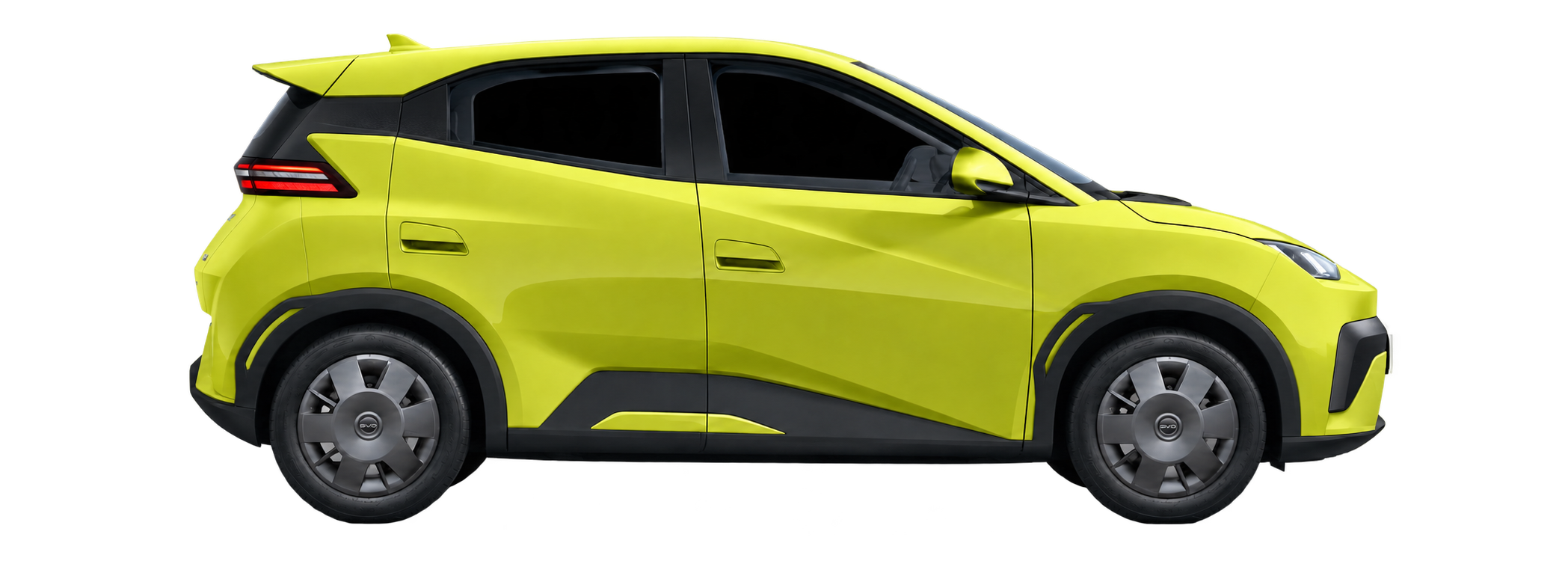 BYD ATTO 1 Essential with the supplied wheel design